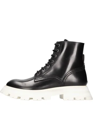 Alexander McQueen Stiefel Schwarz