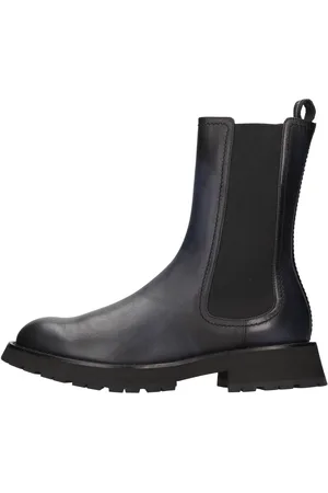 Alexander McQueen Blaue Stiefel