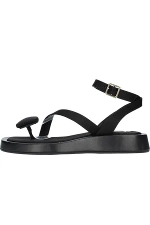 GIA/RHW Schwarze Sandalen