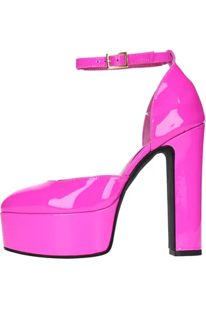 GIAMPAOLO VIOZZI Fuchsia-Schuhe mit Absatz