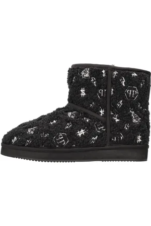 Philipp Plein Stiefel Schwarz