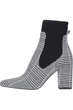 Steve Madden WeiB-schwarz-graue Stiefel