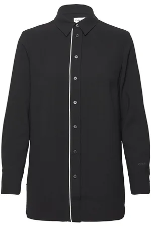 Calvin Klein CREPE TIPPING BLUSE