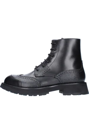 Alexander McQueen Stiefel Schwarz