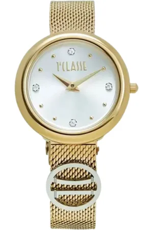 ALVIERO MARTINI 1A CLASSE ANTIGUA 2H 30MM SILBERNE TWOT.SS MESHBAND-UHR
