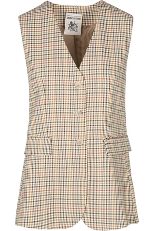 SEMICOUTURE Semi Couture - Weste - 440503 - Beige/Rot