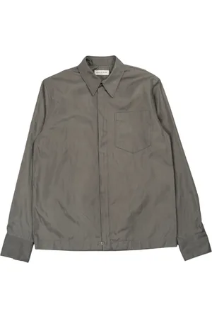 DRIES VAN NOTEN Corran-Hemd in Grau