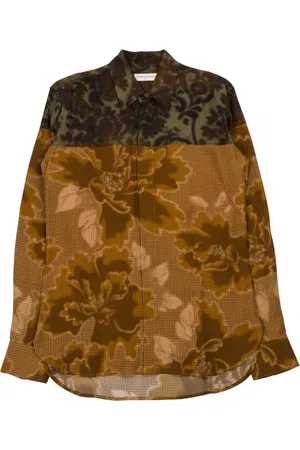 DRIES VAN NOTEN Carvies-Hemd mit Allover-Print