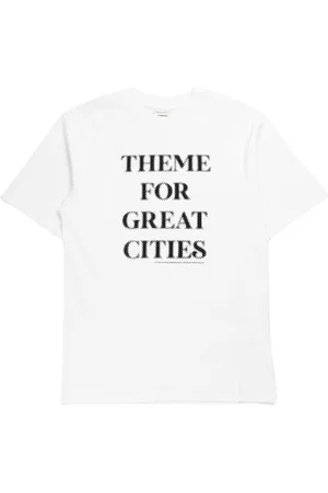 DRIES VAN NOTEN Kastenformiges T-Shirt-Thema fur tolle Stadte