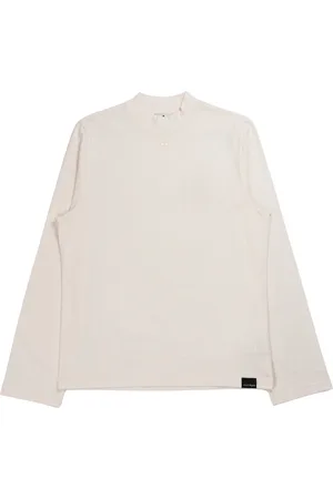 Courrèges Volcano-Longsleeve in gebrochenem WeiB