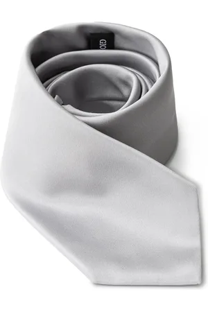 Giorgio Armani Silk silber Krawatte