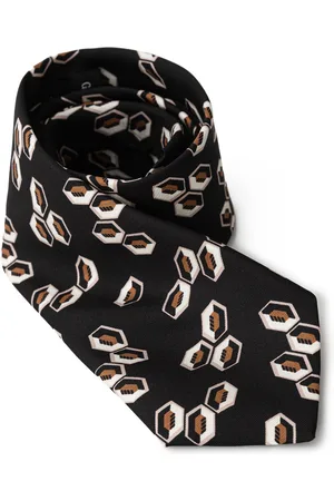 Giorgio Armani Schwarze Seide Krawatte