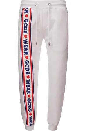GCDS WeiBe Jogginghose mit Logo