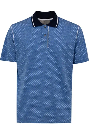 CANALI Polo Kurzarm Phantasie