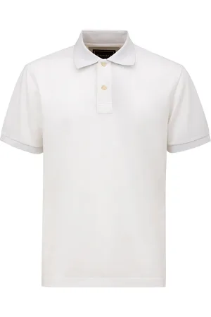 CANALI Polo weiBe kurze Armel