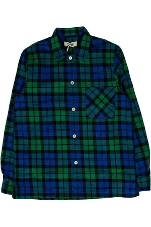 Tekla Nachtwasche-Flanell-Unisex-Shirt