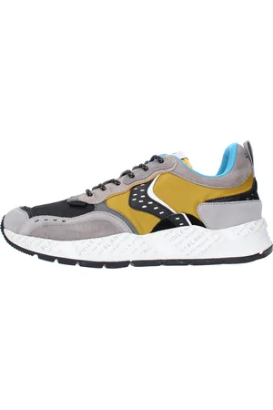 Voile blanche Mehrfarbige graue -Sneaker