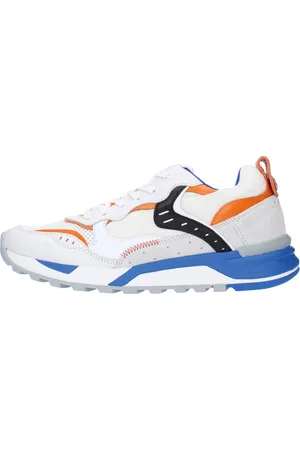 Voile blanche Turnschuhe Eis/WeiB/Orange