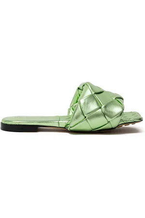 Bottega Veneta Flache Lido Sandalen