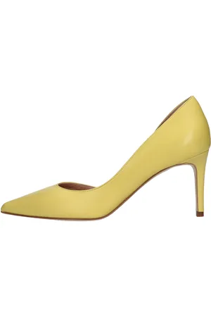 Chantal B Schuhe mit gelbem Absatz