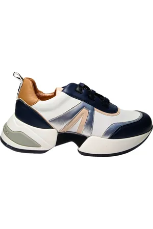 Alexander Smith Schuhe fur Damen Marmor Frau- WeiB Blau
