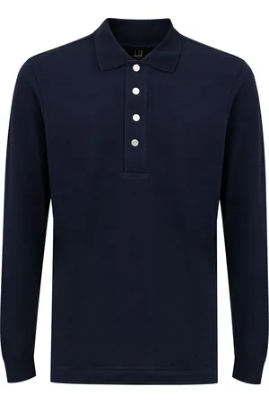 Dunhill Polo in gemischten Kaschmir in langen Armeln