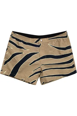 Bottega Veneta Boxer Meer mit Tierdruck