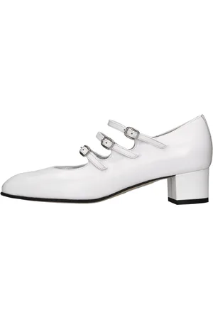 Carel Schuhe mit weiBem Absatz