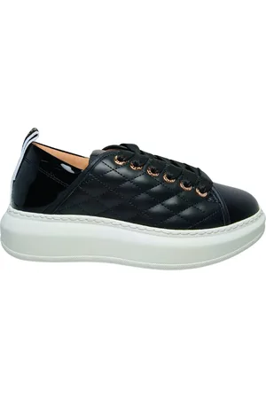 Alexander Smith Schuhe fur Damen Wembley Frau Schwarz Turnschuhe