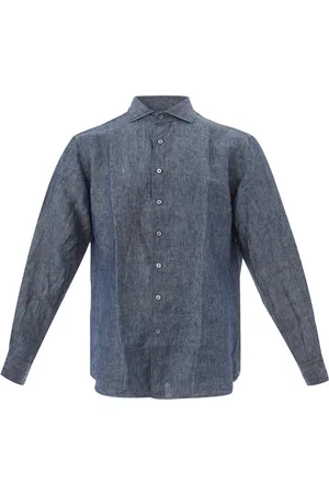 LARDINI Shirt Effect Denim