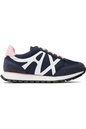Armani Exchange Blaue Turnschuhe