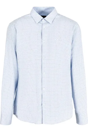 Armani Exchange Blaue Hemden