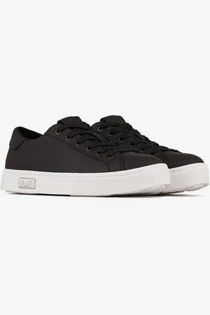 Armani Exchange Schwarze Turnschuhe