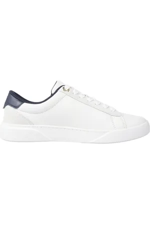 Tommy Hilfiger Cremefarbene Turnschuhe