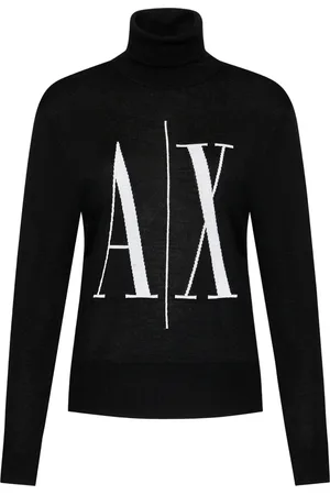 Armani Exchange Schwarze Trikots