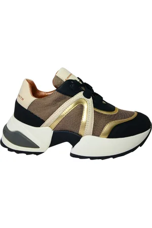 Alexander Smith Schuhe fur Damen Marble Frau-Schwarz Gold Sneaker