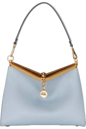 Etro Frauen Schultertaschen - Schultertasche Segel m - blau