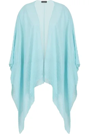 Emporio Armani Poncho und mantelle Frau - poncho - grun