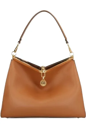 Etro Schultertaschen Frau - Unterarm Segelhaut fest - cognac