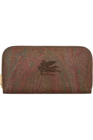 Etro Frauen Geldborse - Geldborse Arnica und Leder - mehrfarbig