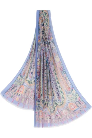 Etro Schals Frau - Boheme Schal Frau - blau
