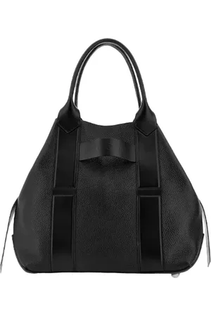 Hogan Frauen Handtaschen - Shopping Medium Skript Tasche - schwarz
