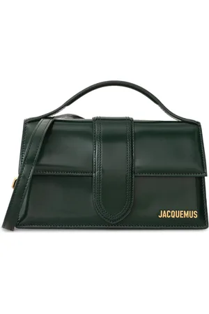 Jacquemus Le Grand Child Handtasche aus grunem Leder