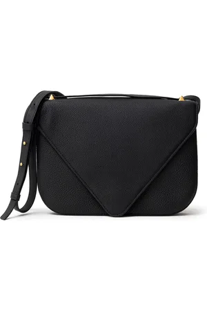 Bottega Veneta Schwarz Leder Schultertasche