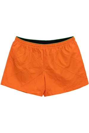 Bottega Veneta Boxersee mit Motivo Intreccio in Orange