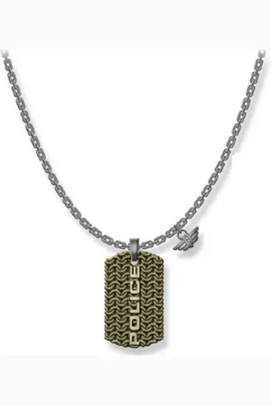 Police Herrenhalsband PJ26565PSQG-03 70 cm