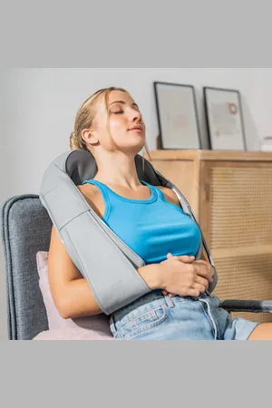 InnovaGoods Wiederaufladbares Shiatsu-Massagegerät Pro Massatsu