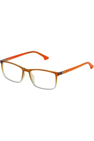 Police Brillenfassung VK0525104GF Orange Ø 51 mm Für Kinder