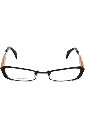 Alexander McQueen Brillenfassung AMQ-4114-65Z Schwarz Ø 50 mm