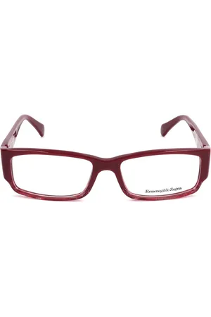 Ermenegildo Zegna Brillenfassung VZ3535-09M8 Rot Ø 53 mm
